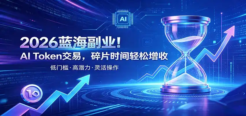 AI Token算力赛道！普通人可入局的数字副业，零门槛快速起步-汇课新知资源网