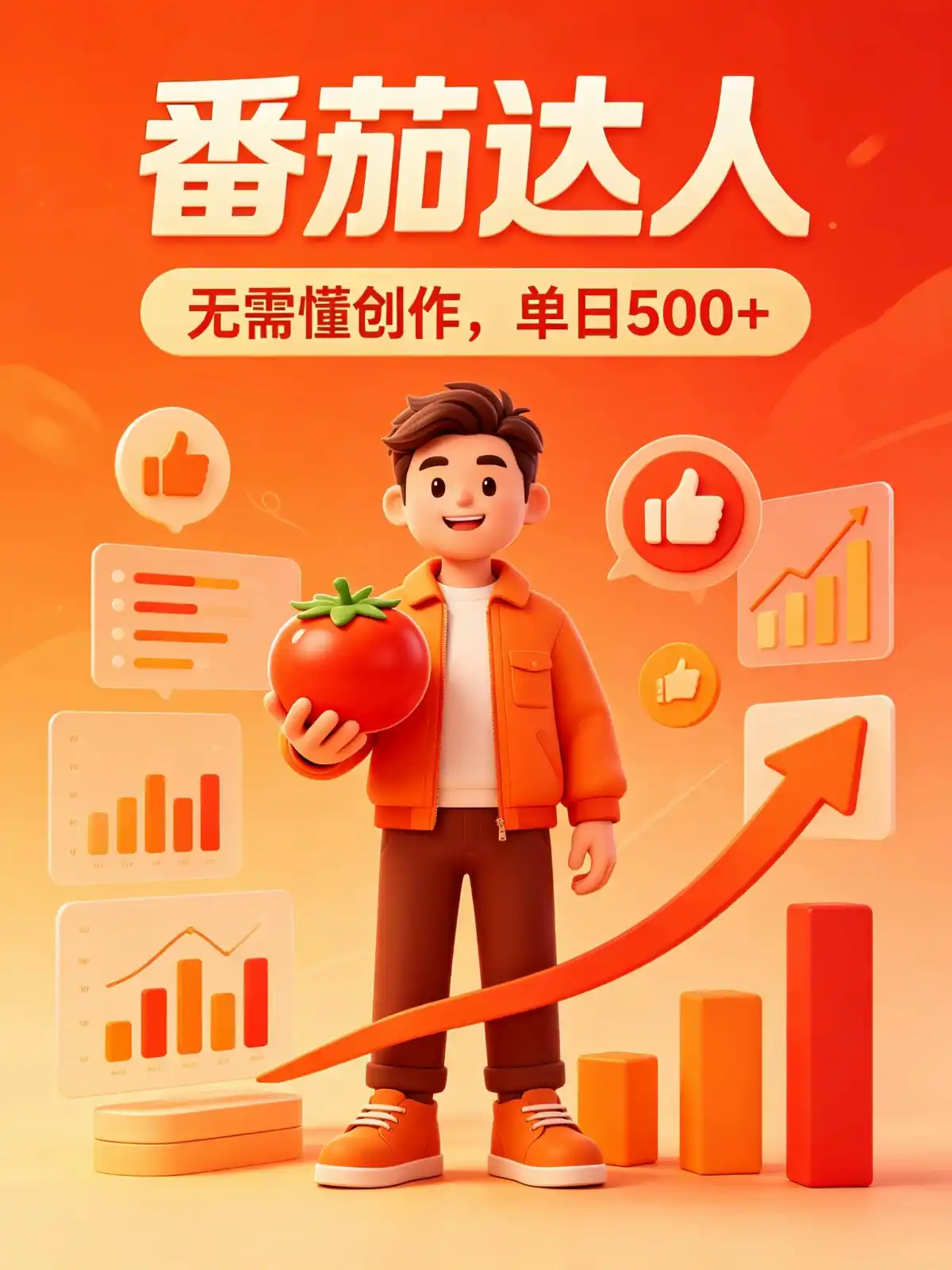 番茄小说达人全自动变现，普通人轻松日入500+-汇课新知资源网