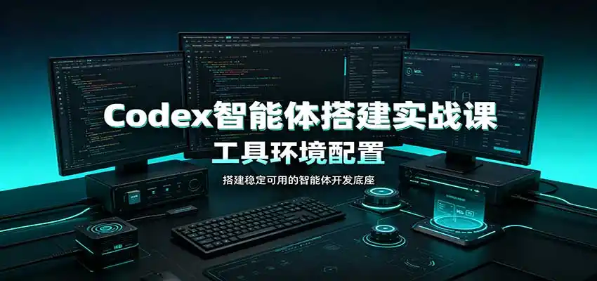 Codex智能体搭建实战课：工具环境配置，自定义技能开发，多业务自动化教学-汇课新知资源网