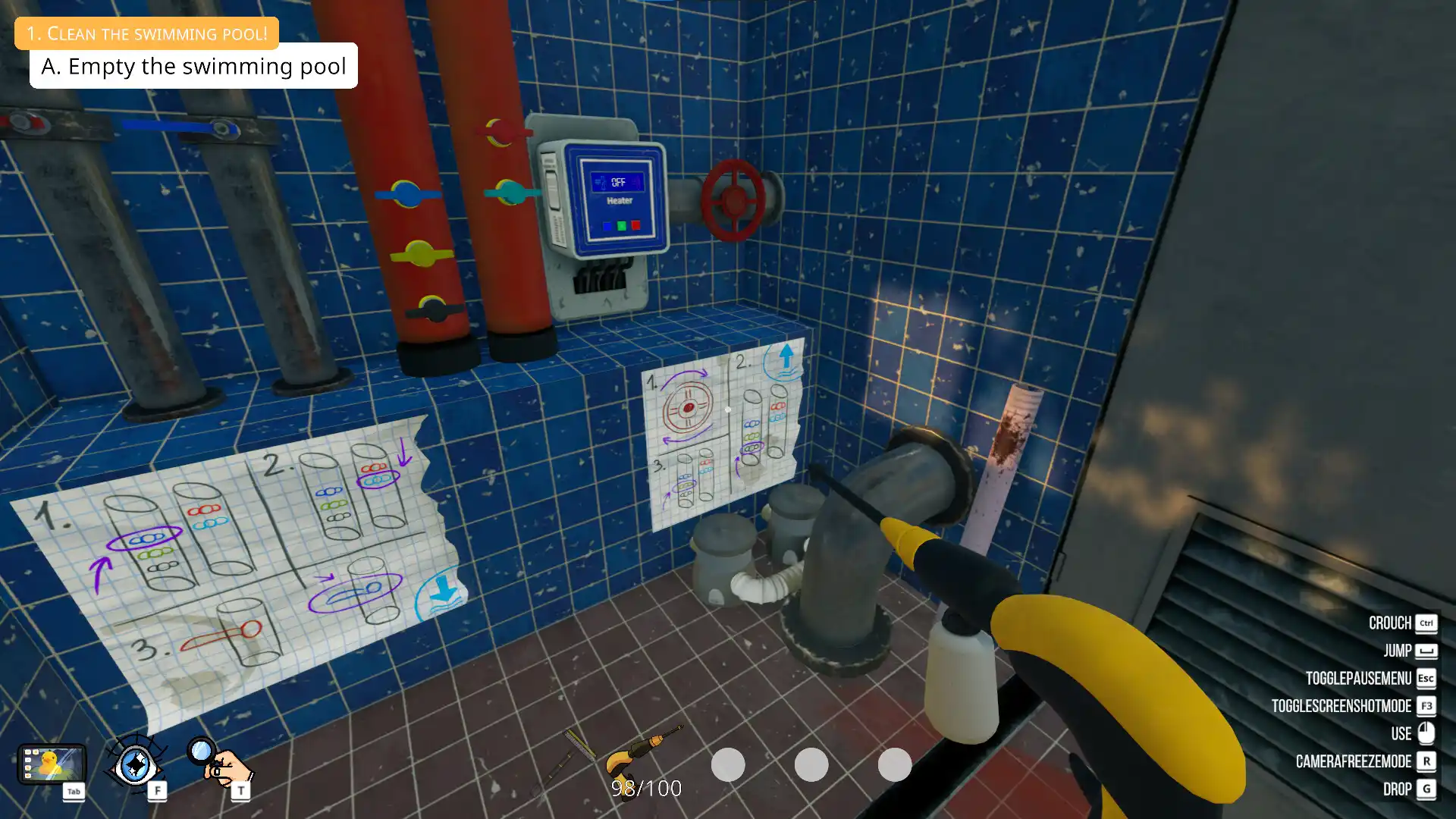 泳池清洁模拟器/Pool Cleaning Simulator-汇课新知资源网