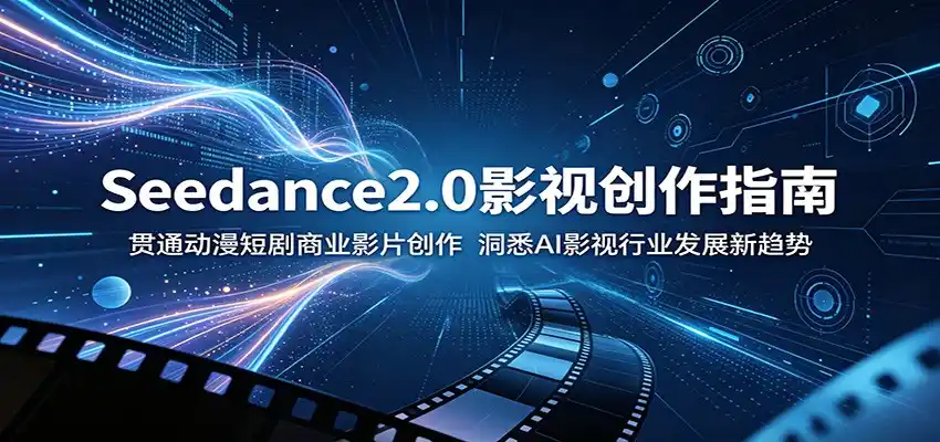 Seedance2.0影视创作指南:贯通动漫短剧商业影片创作,洞悉AI影视行业发展新趋势-汇课新知资源网