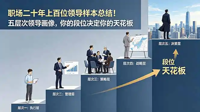 付费文章:职场二十年上百位领导样本总结!五层次领导画像,你的段位决定你的天花板-汇课新知资源网