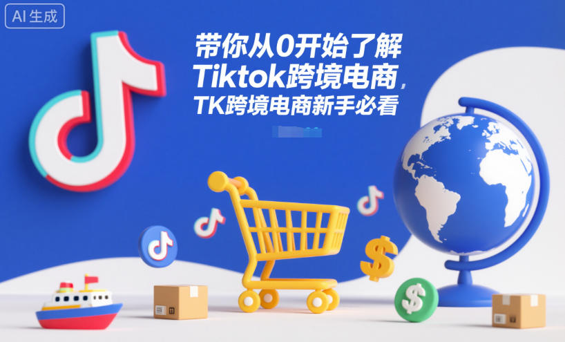 带你从0开始了解Tiktok跨境电商，TK跨境电商新手必看-汇课新知资源网