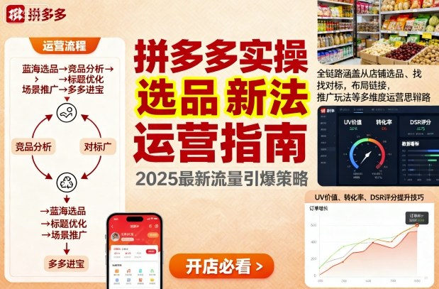 王校长9月12拼多多实操新玩法,全链路涵盖从店铺选品、找对标,布局链接,推广玩法等多维度运营思路(更新)-汇课新知资源网