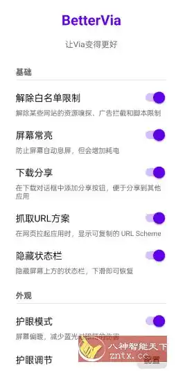 Via浏览器v7.2.0.b6.c506e438内置模块-汇课新知资源网