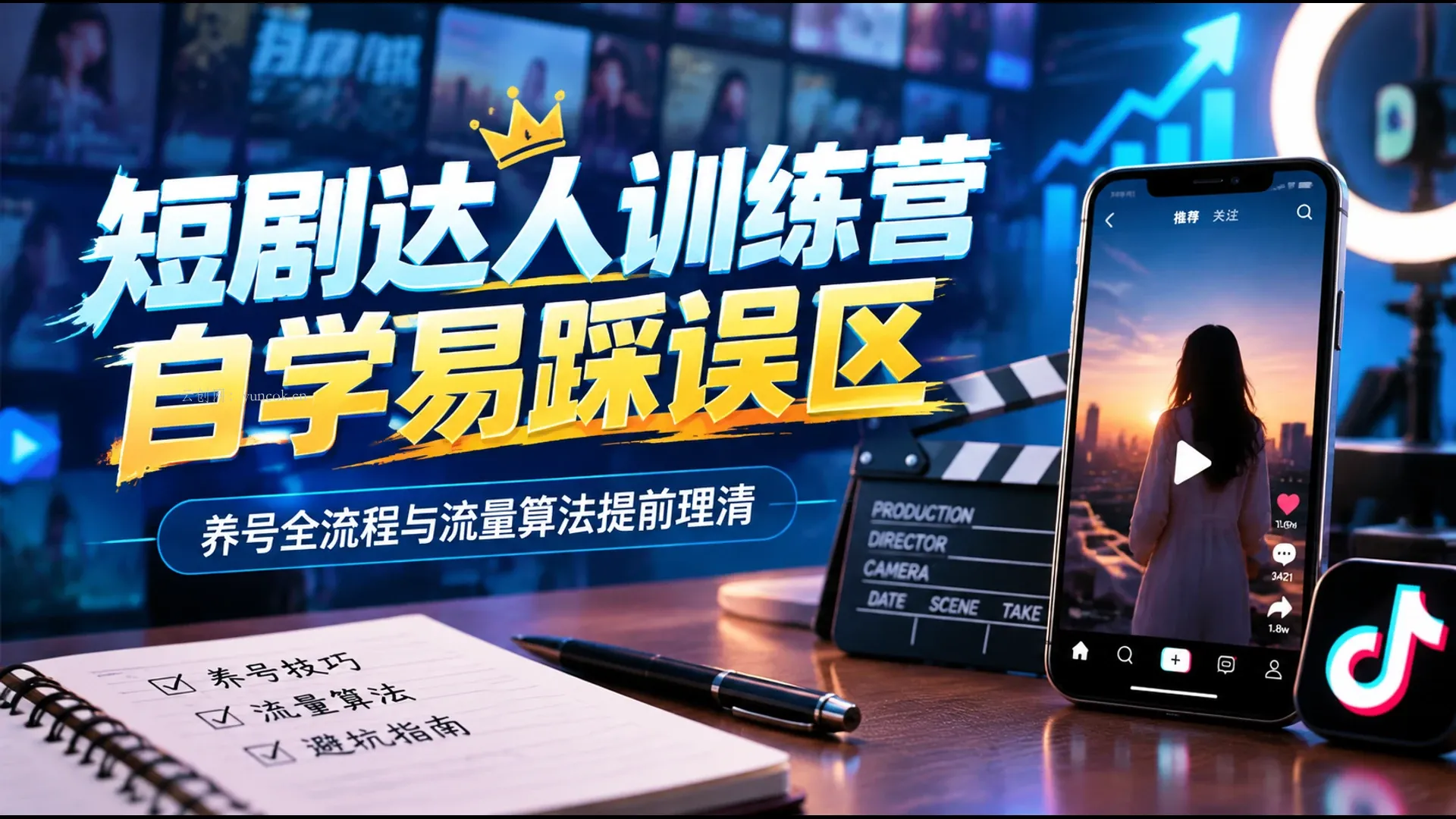 短剧达人训练营我完整拆解完毕，掌握平台授权与多平台挂载，搭建短剧推广完整运营体系