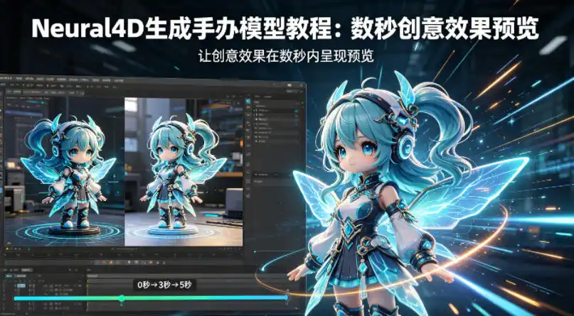 Neural4D生成手办模型教程,让创意效果在数秒内呈现预览-汇课新知资源网