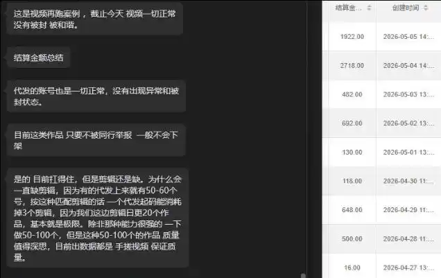 【团长合作2.0】视频矩阵项目_招发手矩阵+剪辑师,共赢项目【揭秘】