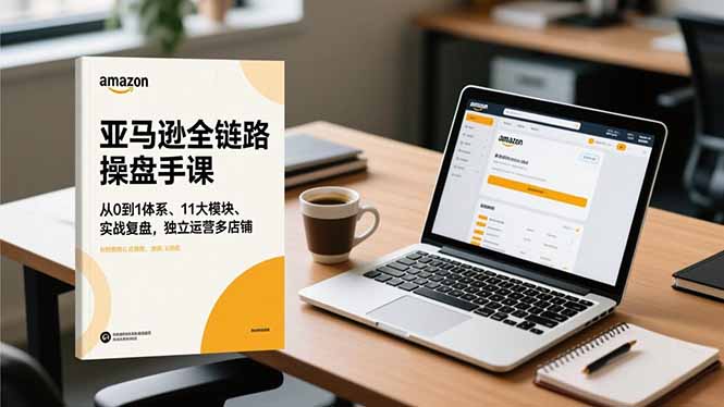 亚马逊全链路操盘手课,从0到1体系、11大模块、实战复盘,独立运营多店铺-汇课新知资源网