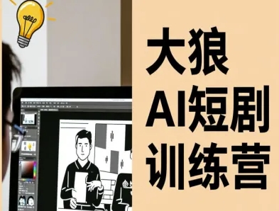 大狼AI短剧训练营-短剧课程(更新中)-汇课新知资源网