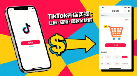 大熊跨境·TikTok从开店到投流的进阶课-汇课新知资源网