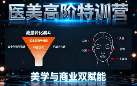 0-1000万医美高阶特训营课程-汇课新知资源网