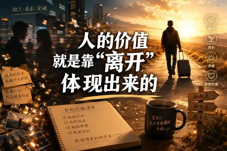 付费文章：人的价值就是靠“离开”体现出来的-汇课新知资源网
