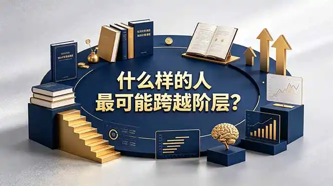 付费文章:什么样的人最可能跨越阶层?具备这五种特质,普通人也能顺利跨越阶层-汇课新知资源网