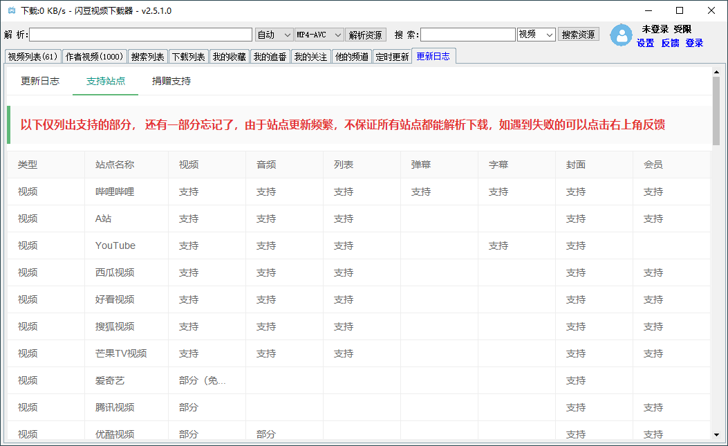 闪豆多平台视频下载器v20260108绿色版-汇课新知资源网