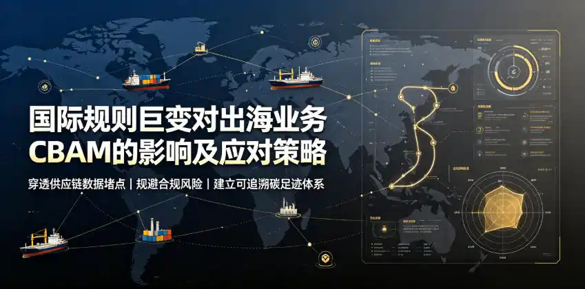 国际规则巨变对出海业务CBAM的影响及应对策略,帮助企业穿透供应链数据堵点,规避合规风险-汇课新知资源网