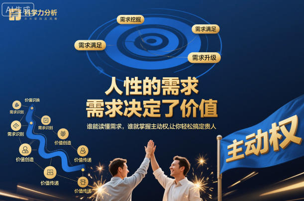 人性的需求,需求决定了价值,谁能读懂需求,谁就掌握主动权,让你轻松搞定贵人【文档】-汇课新知资源网