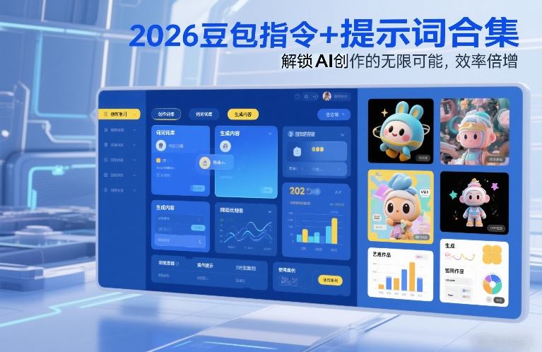 2026豆包指令+提示词合集，解锁AI创作的无限可能，效率倍增-汇课新知资源网