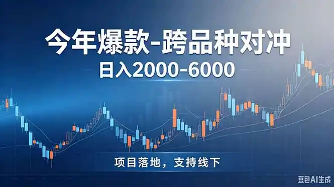 跨品种最新对冲震撼首发！日收益2000-6000+，项目绿色长久，安全稳健，合规靠谱，可批量放大-汇课新知资源网
