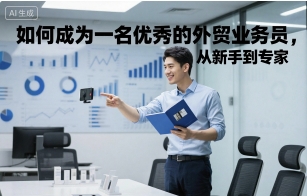 如何成为一名优秀的外贸业务员,从新手到专家-汇课新知资源网