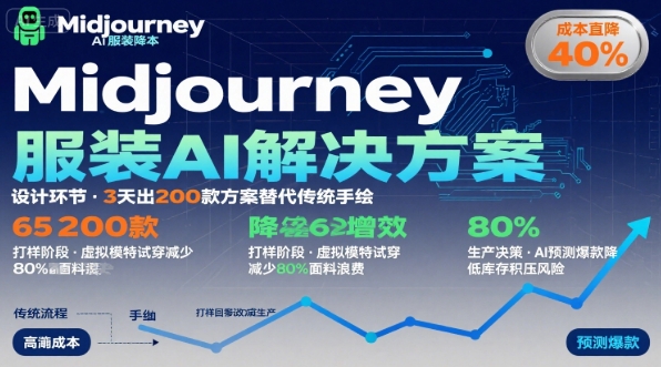 AI在服装领域的运用，使用midjourney做服装辅助企业降低成本-汇课新知资源网