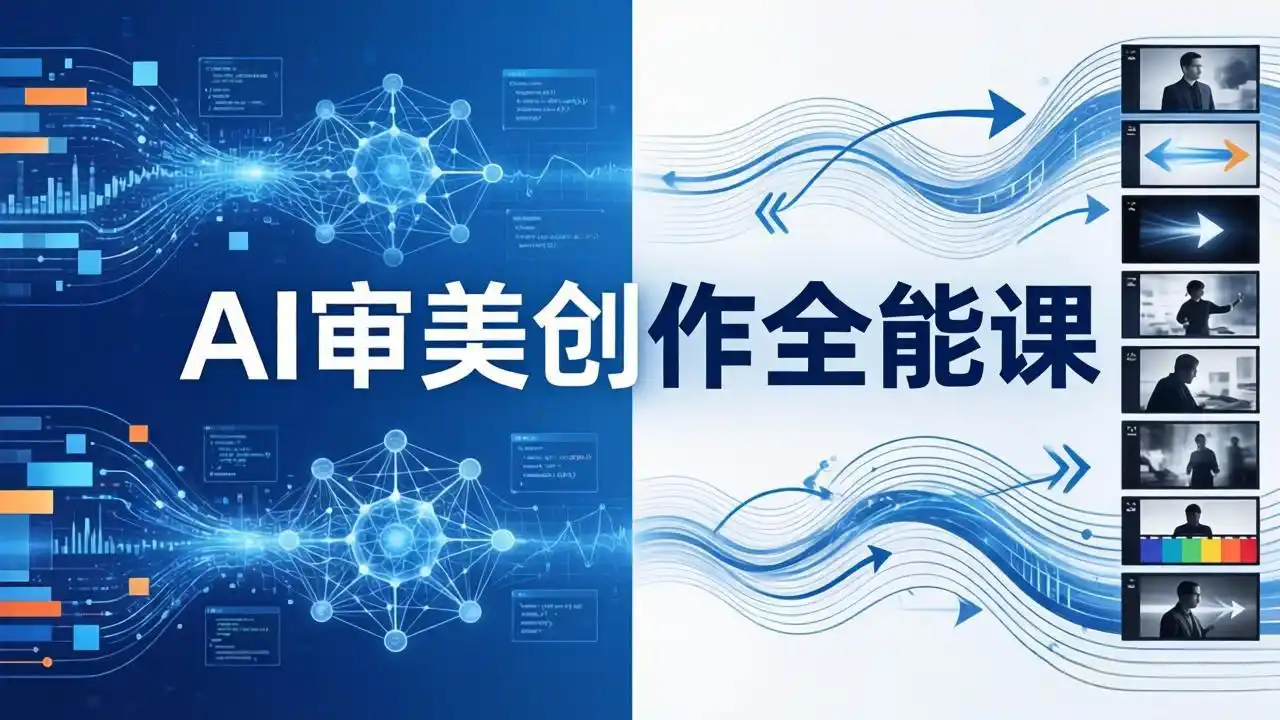 AI审美创作全能课-更新0706:MJ+Seedance+模型训练+影视分镜+编剧,一站式掌握AI艺术创作-汇课新知资源网