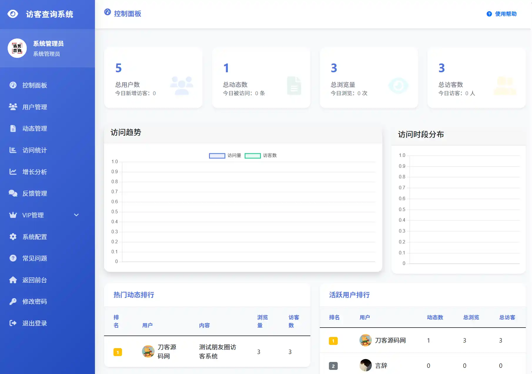 最新UI微信朋友圈访客记录系统修复版源码 最新UI微信朋友圈访客记录系统修复版源码