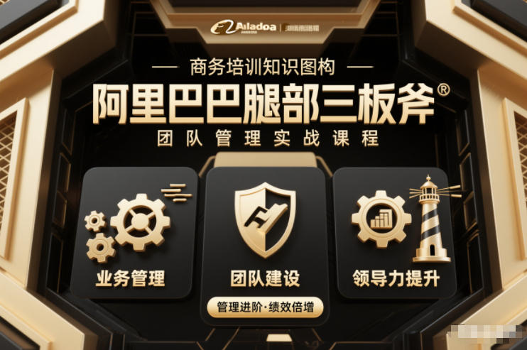 团队管理必学课程系列,阿里巴巴“腿部三板斧”-汇课新知资源网