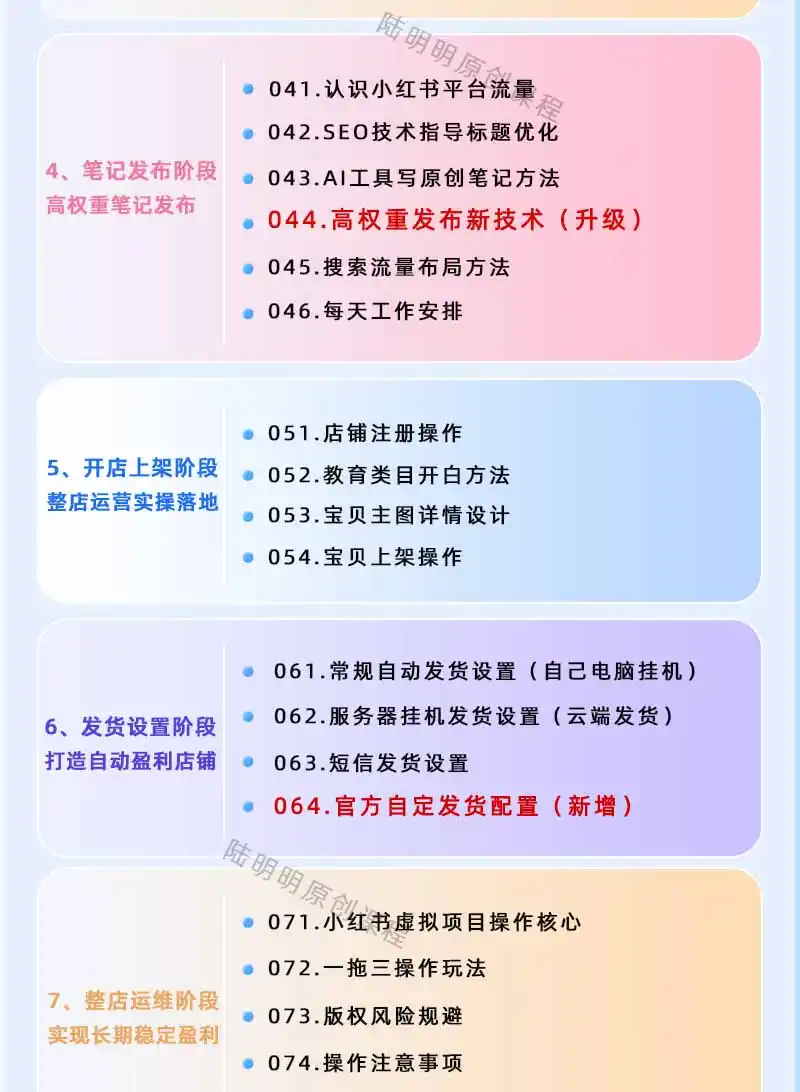 图片[3]-小红书虚拟项目特训班9.0，全面拥抱AI，批量产出原创PPT货源，单品/单店纯利润几万到几十W-汇课新知资源网