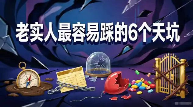 付费文章:老实人最容易踩的6个天坑-汇课新知资源网