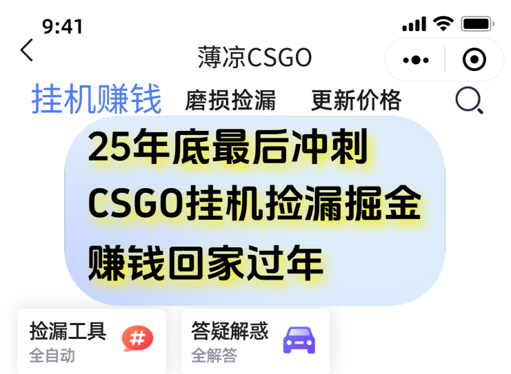 用CSGO游戏挂机捡漏掘金赚钱掘金，一部手机轻松日入500+-汇课新知资源网