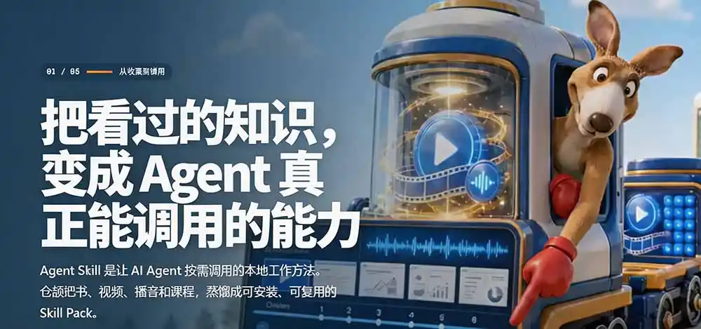 图片[2]-全网走红！GitHub上6.7K Star的开源项目，把任何书、长视频、播客蒸馏成AI工具，值得收藏 cangjie-skill-汇课新知资源网