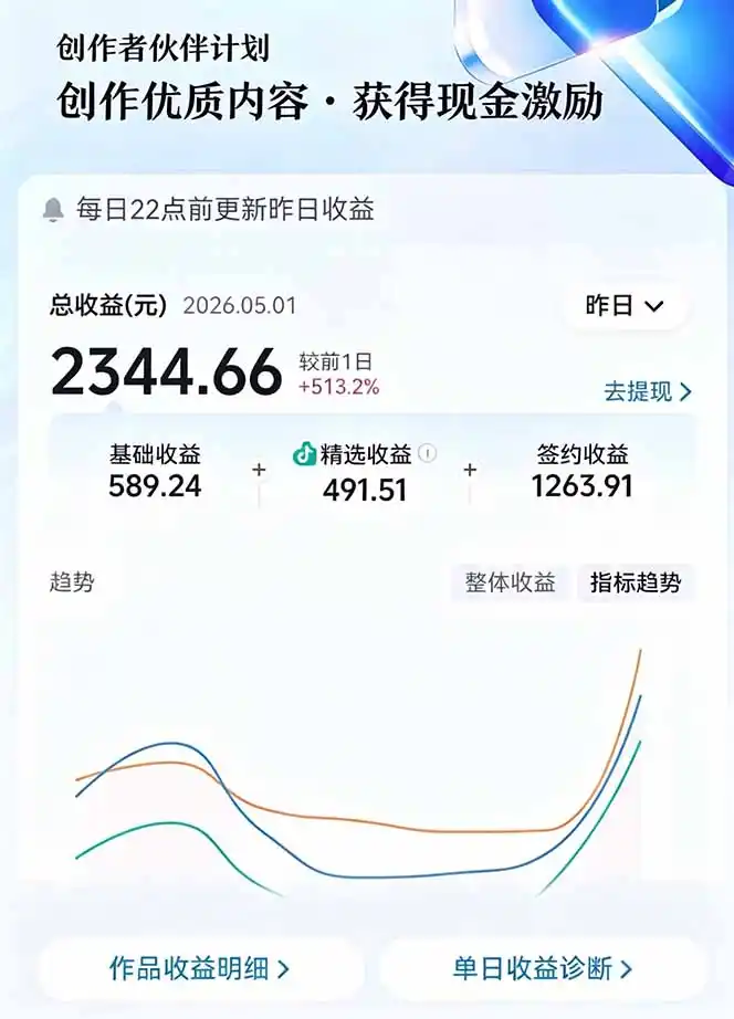 文案不用写、配音不用录、剧集随便选！AI驱动抖音精选电视剧解说，单日收益高达两千+-汇课新知资源网