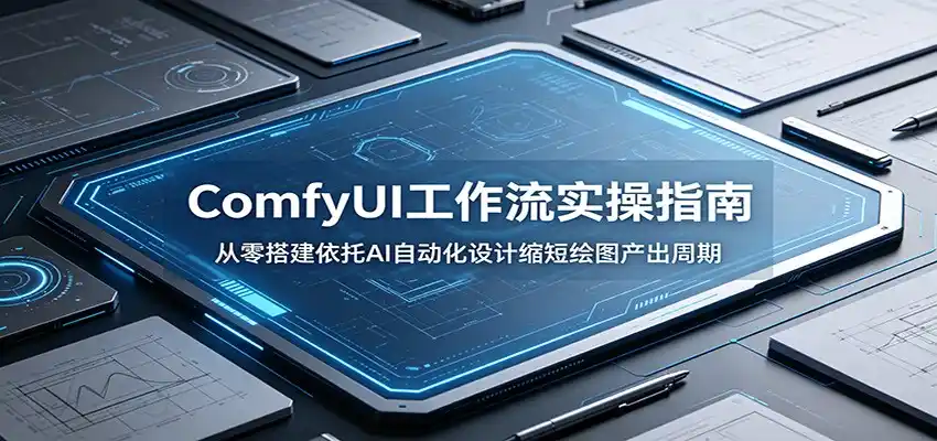 ComfyUI 工作流实操指南：从零搭建依托AI自动化设计缩短绘图产出周期-汇课新知资源网