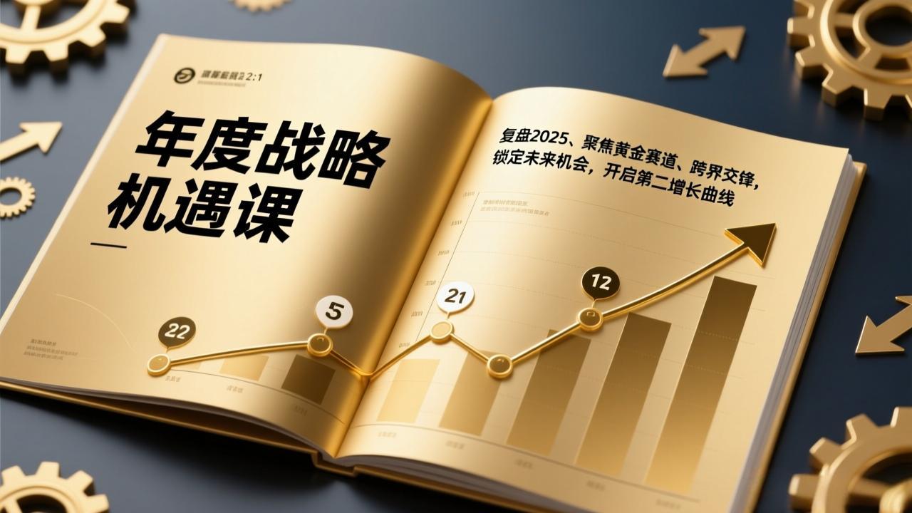 年度战略机遇课,复盘2025、聚焦黄金赛道、跨界交锋,锁定未来机会,开启第二增长曲线-汇课新知资源网