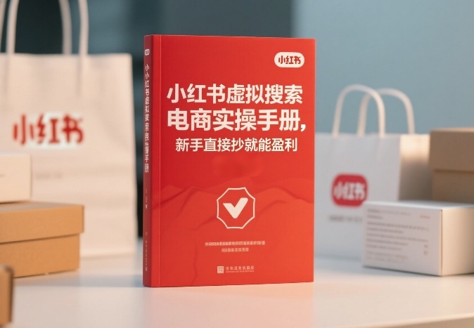 小红书虚拟搜索电商实操手册,新手直接抄就能盈利-汇课新知资源网