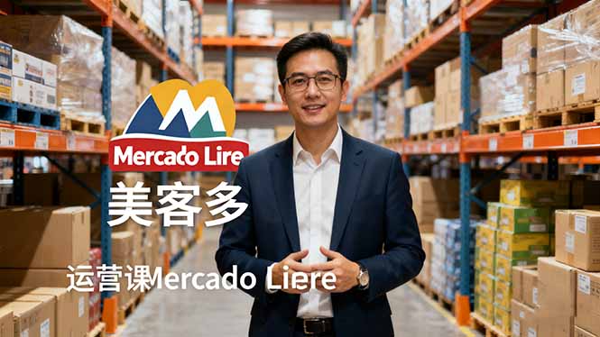 2025美客多Mercado Libre运营课:账号注册/产品上传/促销活动/自发货模式-汇课新知资源网