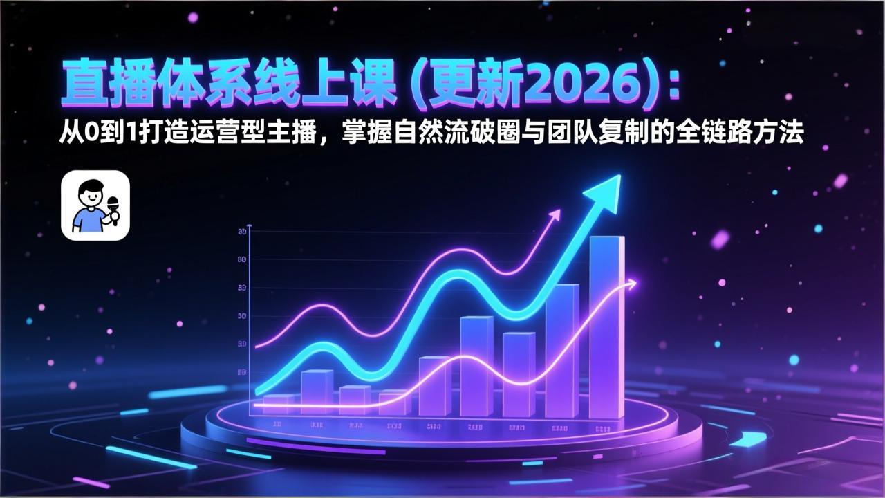 直播体系线上课(更新2月-汇课新知资源网