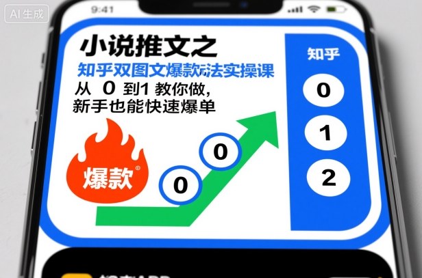 小说推文之知乎双图文爆款玩法实操课,从0到1教你做,新手也能快速爆单-汇课新知资源网
