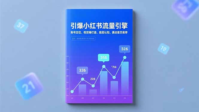 引爆小红书流量引擎,账号定位、视觉锤打造、底层认知,撬动首页推荐-汇课新知资源网
