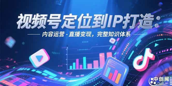 （15173期）视频号定位到IP打造：账号搭建-内容运营-直播变现，完整知识体系