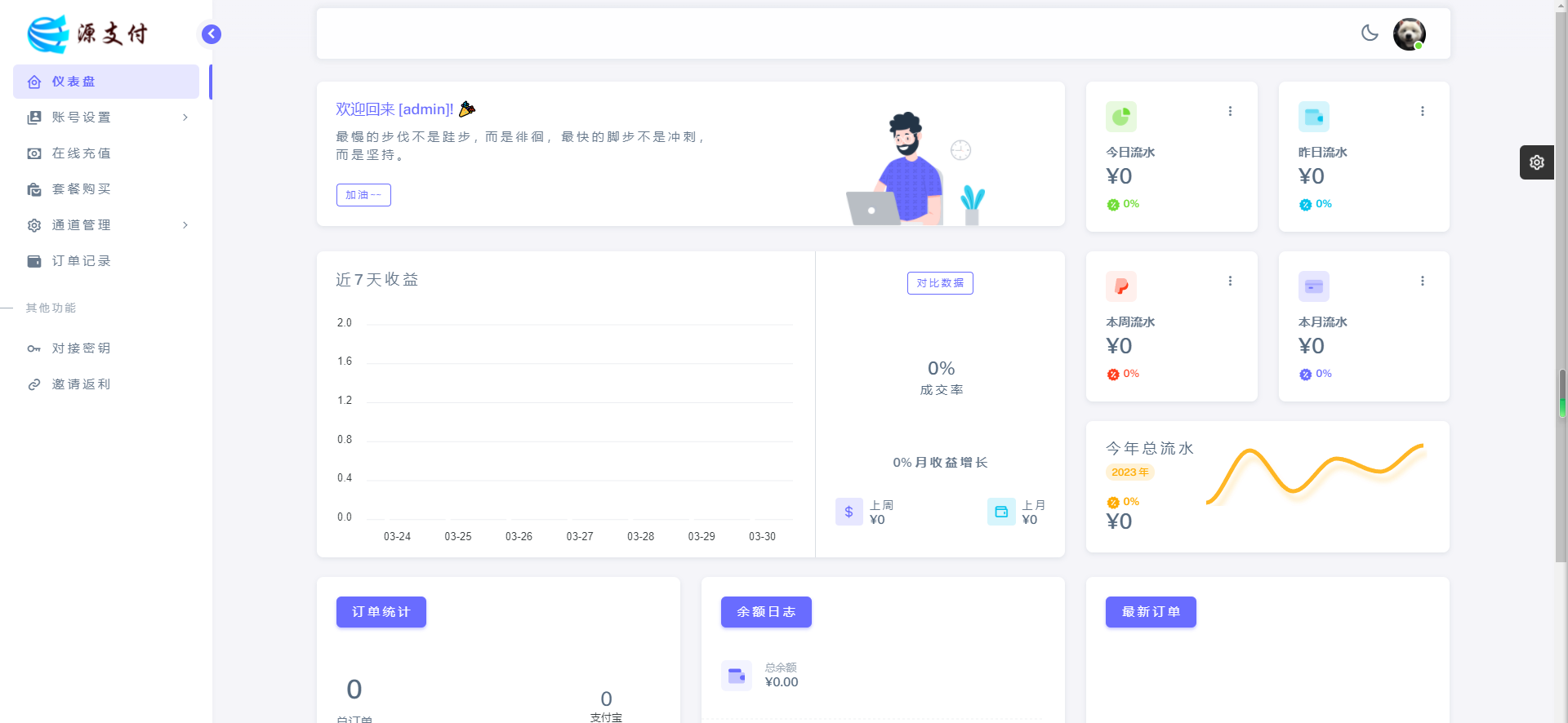 【免费授权】源支付2.9.9正版授权_ 打造更专业的免签支付系统-汇课新知资源网