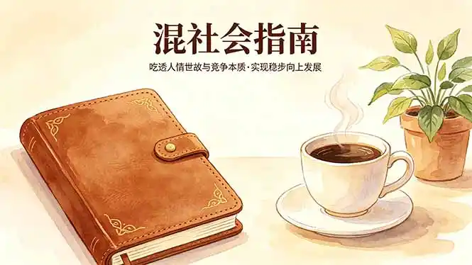 付费文章：混社会指南，吃透人情世故与竞争本质，实现稳步向上发展-汇课新知资源网