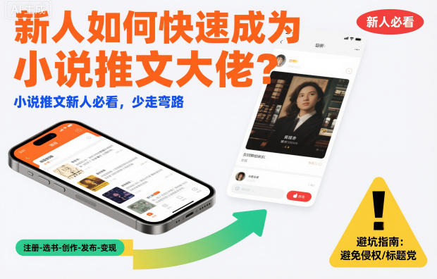 新人如何快速成为小说推文大佬?小说推文新人必看,少走弯路-汇课新知资源网