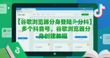 谷歌浏览器分身登陆多个抖音号，谷歌浏览器分身创建教程-汇课新知资源网